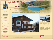 Tablet Screenshot of haus-fauner.com